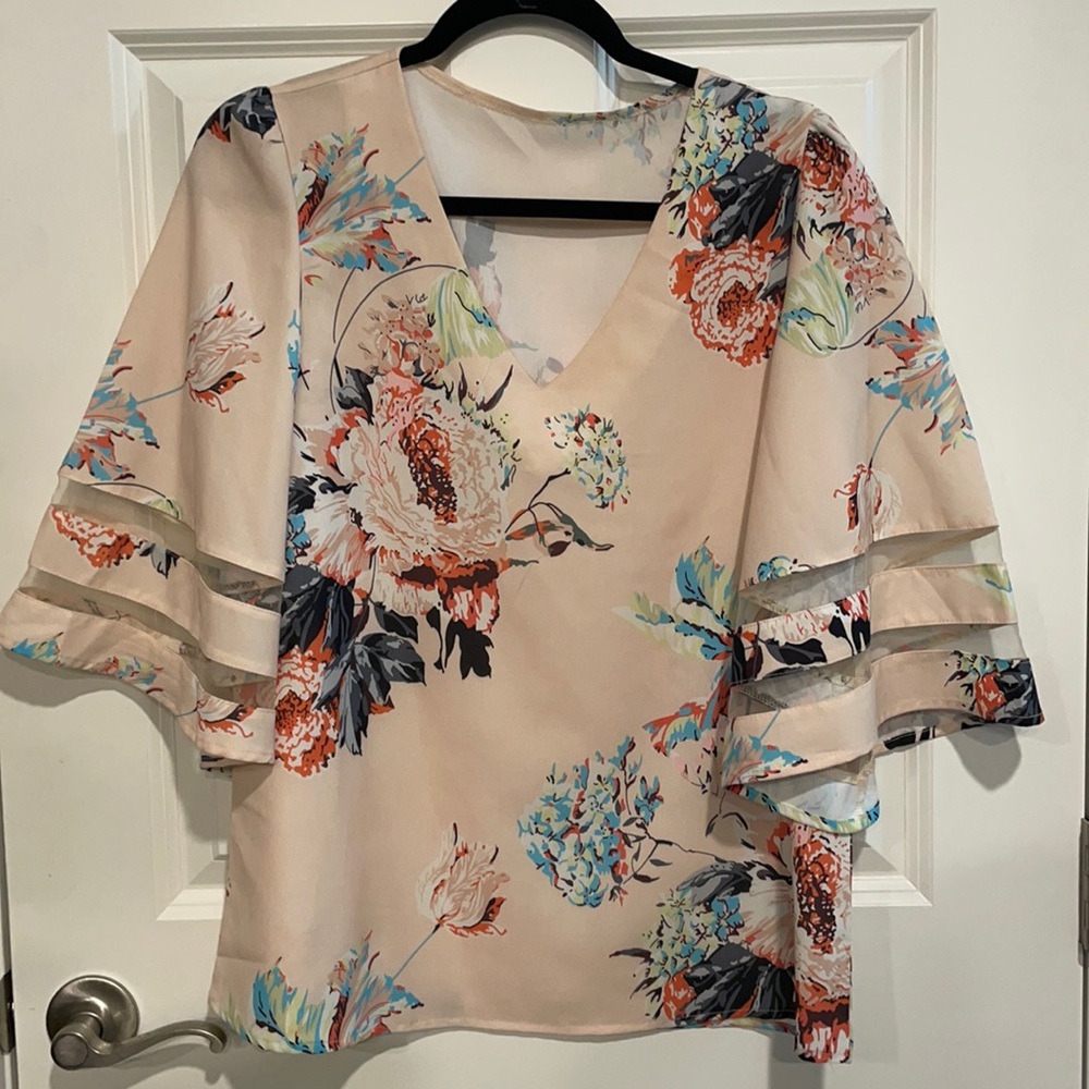 Flowy Blouse Tee